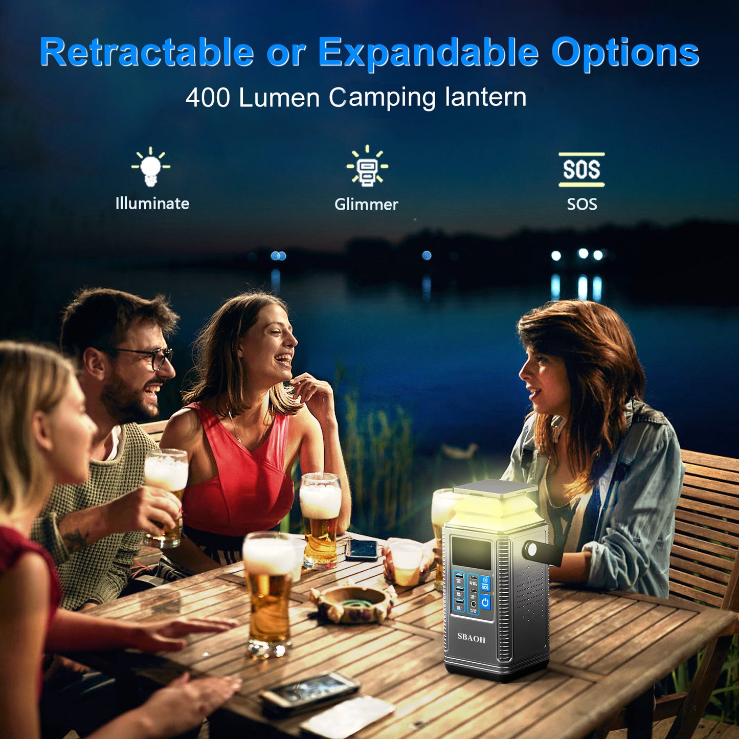 🔋 296Wh Power Station (80,000mAh)