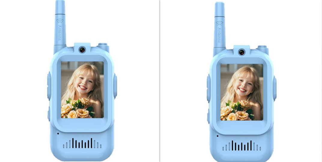 📡 Mini Video Wireless Walkie Talkies for Kids (2-Pack)